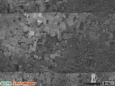 York township, Ohio satellite photo by USGS