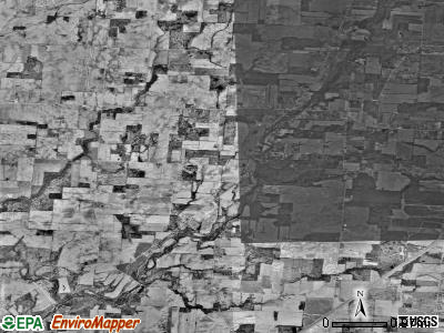 Peru township, Ohio satellite photo by USGS
