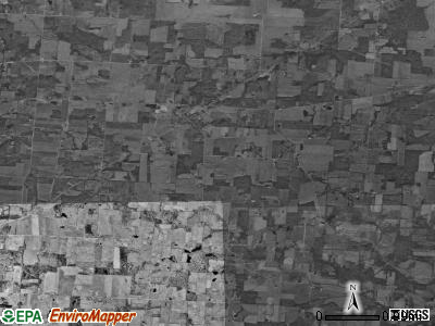 South Bloomfield township, Ohio satellite photo by USGS