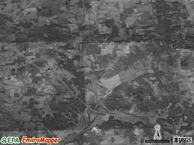 Jefferson township, Ohio satellite photo by USGS