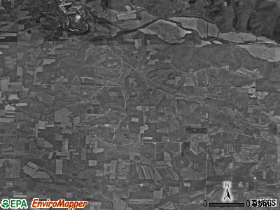 Butler township, Ohio satellite photo by USGS