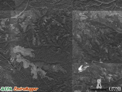 Cross Creek township, Ohio satellite photo by USGS