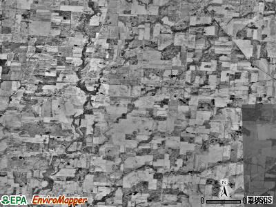 Porter township, Ohio satellite photo by USGS
