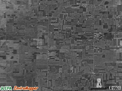 Allen township, Ohio satellite photo by USGS