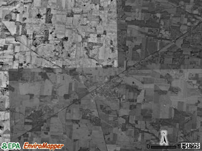 Hilliar township, Ohio satellite photo by USGS