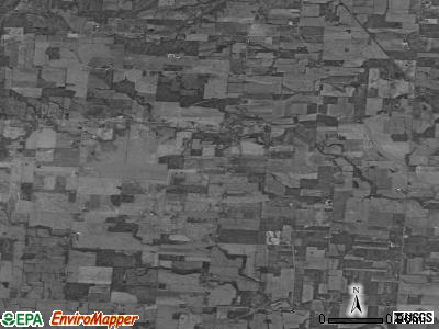 Miller township, Ohio satellite photo by USGS