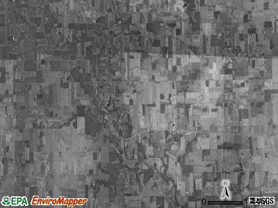 Cynthian township, Ohio satellite photo by USGS