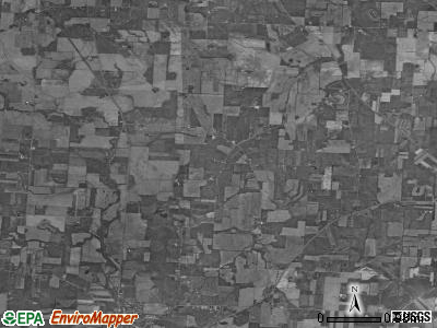 Morgan township, Ohio satellite photo by USGS