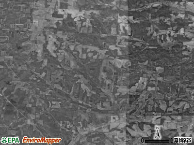 Perry township, Ohio satellite photo by USGS