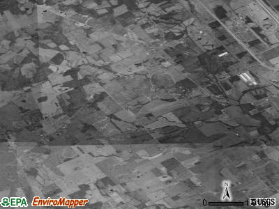 Zane township, Ohio satellite photo by USGS