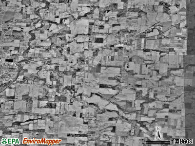 Trenton township, Ohio satellite photo by USGS