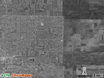 Jackson township, Ohio satellite photo by USGS