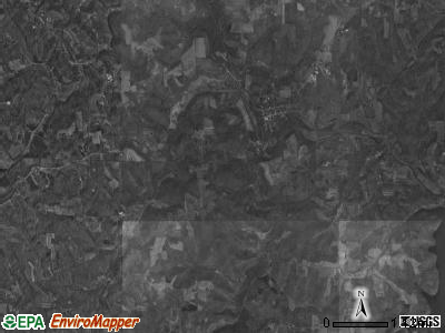 Freeport township, Ohio satellite photo by USGS