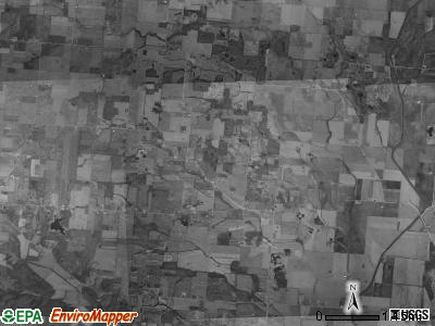 Concord township, Ohio satellite photo by USGS