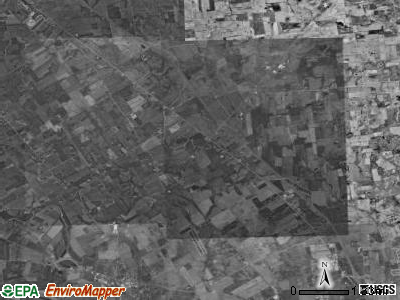 Jerome township, Ohio satellite photo by USGS