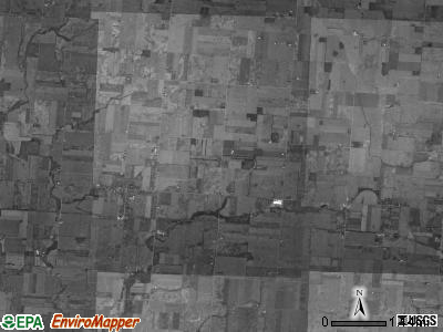 Brown township, Ohio satellite photo by USGS