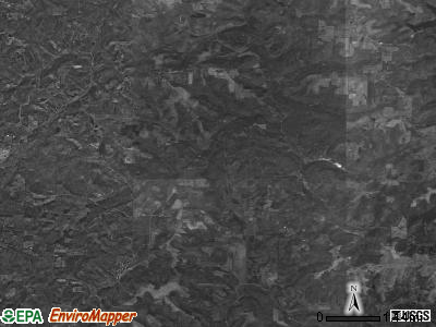 Londonderry township, Ohio satellite photo by USGS