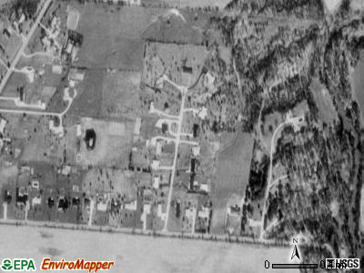 Orange township, Ohio satellite photo by USGS