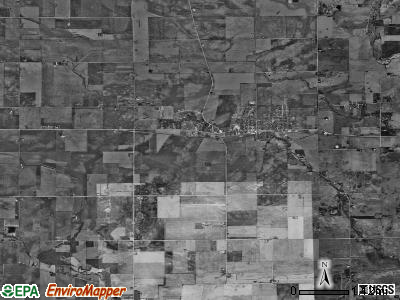 Squaw Grove township, Illinois satellite photo by USGS