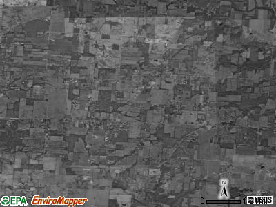 Jersey township, Ohio satellite photo by USGS