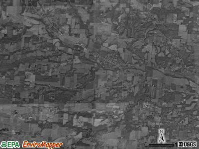 St. Albans township, Ohio satellite photo by USGS