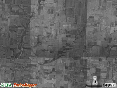 Lostcreek township, Ohio satellite photo by USGS