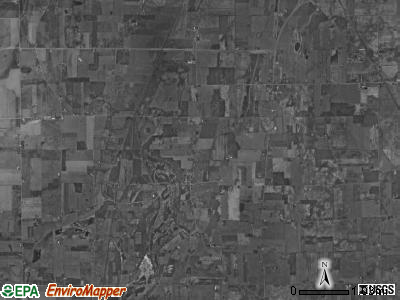 Neave township, Ohio satellite photo by USGS