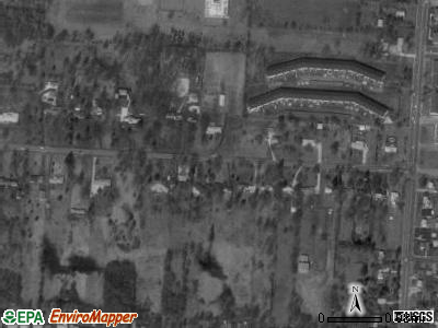 Clinton township, Ohio satellite photo by USGS