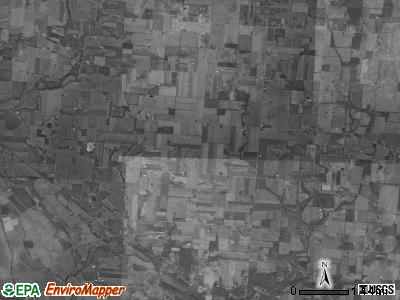 Elizabeth township, Ohio satellite photo by USGS