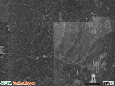 Millwood township, Ohio satellite photo by USGS