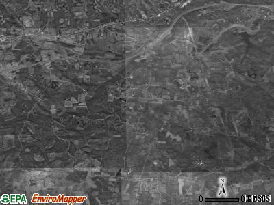 Westland township, Ohio satellite photo by USGS