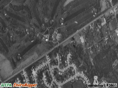 Norwich township, Ohio satellite photo by USGS