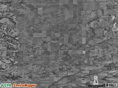 Marion township, Illinois satellite photo by USGS