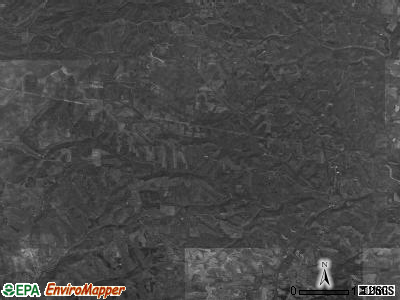 Somerset township, Ohio satellite photo by USGS