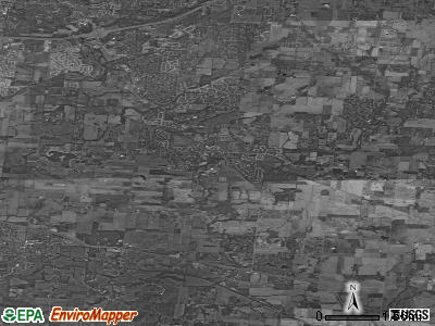 Violet township, Ohio satellite photo by USGS