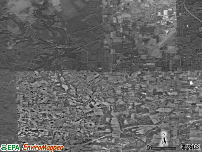 Pleasant township, Ohio satellite photo by USGS