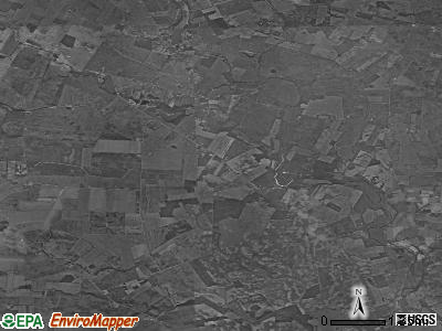 Oak Run township, Ohio satellite photo by USGS