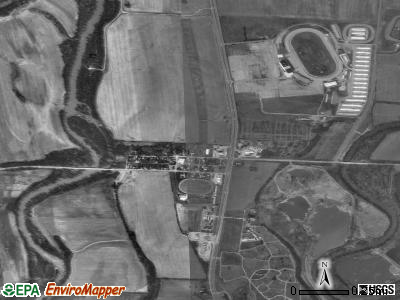 Hamilton township, Ohio satellite photo by USGS