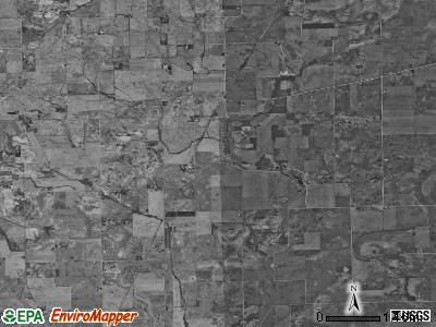 Paw Paw township, Illinois satellite photo by USGS