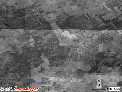 Ross township, Ohio satellite photo by USGS