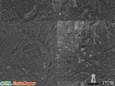 Bloom township, Ohio satellite photo by USGS