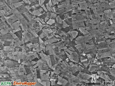 Muhlenberg township, Ohio satellite photo by USGS