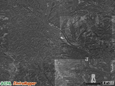 Malta township, Ohio satellite photo by USGS