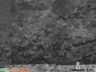 New Jasper township, Ohio satellite photo by USGS