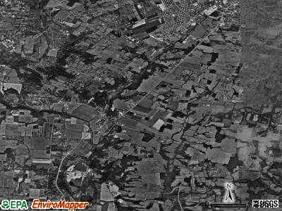 Spring Valley township, Ohio satellite photo by USGS