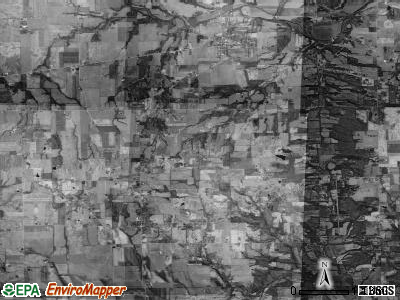Gratis township, Ohio satellite photo by USGS