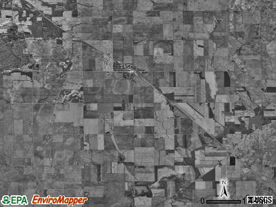 Sublette township, Illinois satellite photo by USGS