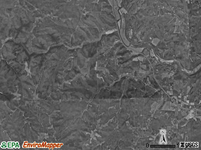 Good Hope township, Ohio satellite photo by USGS