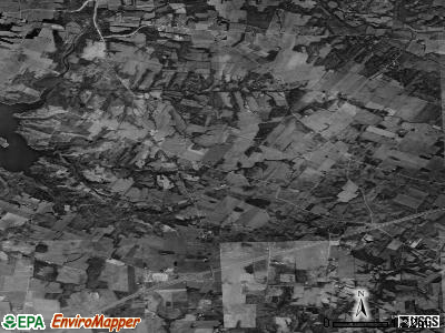 Chester township, Ohio satellite photo by USGS