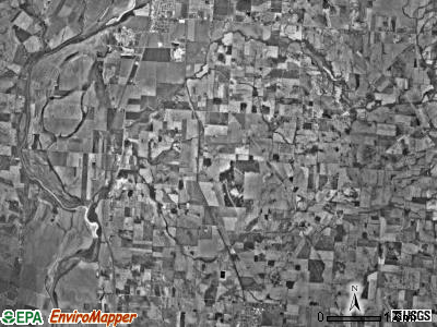Pickaway township, Ohio satellite photo by USGS